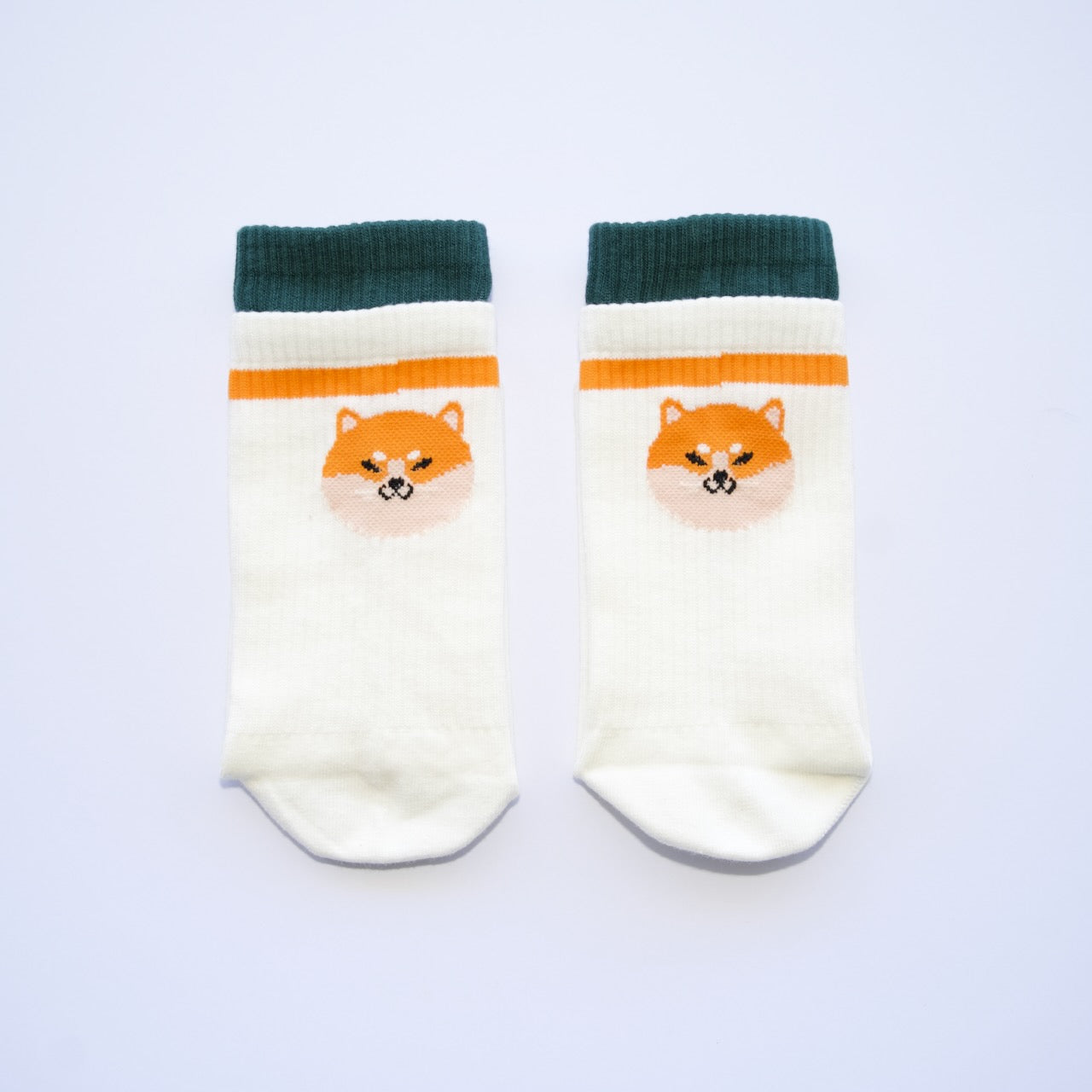 Playful Pup Grip Crew Socks – (4 Pack)
